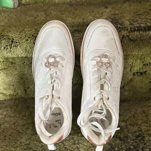 Women's White Designer Sneakers